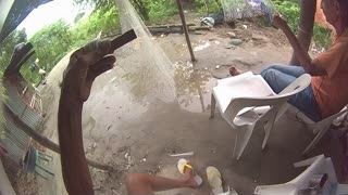 A field recording of fishing-net work