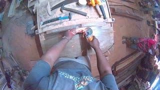 A field recording of woodworking