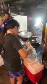 Kitchen pot work