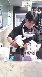 Cafe preparation