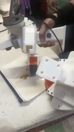 Sewing machine close view